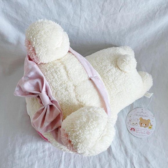 Rilakkuma and Korilakkuma - Pajama Party Lying Down Plushie (NWT) - Picture 2 of 8